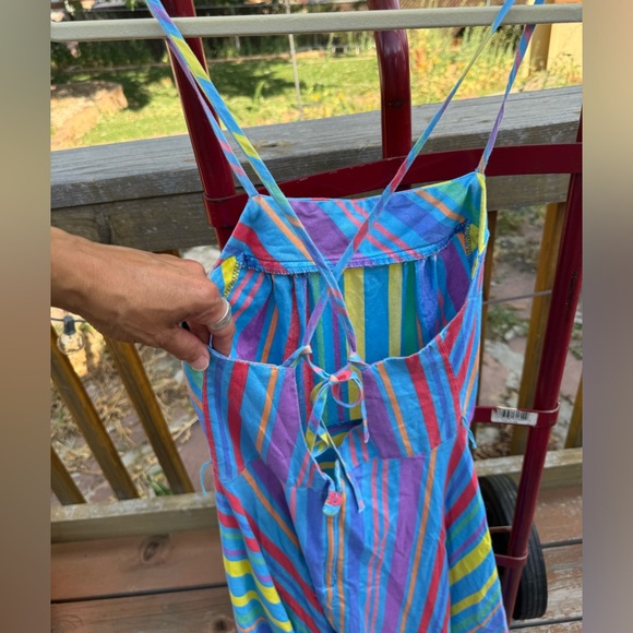 Cutest vintage stripey halter dress - Picture 4 of 8